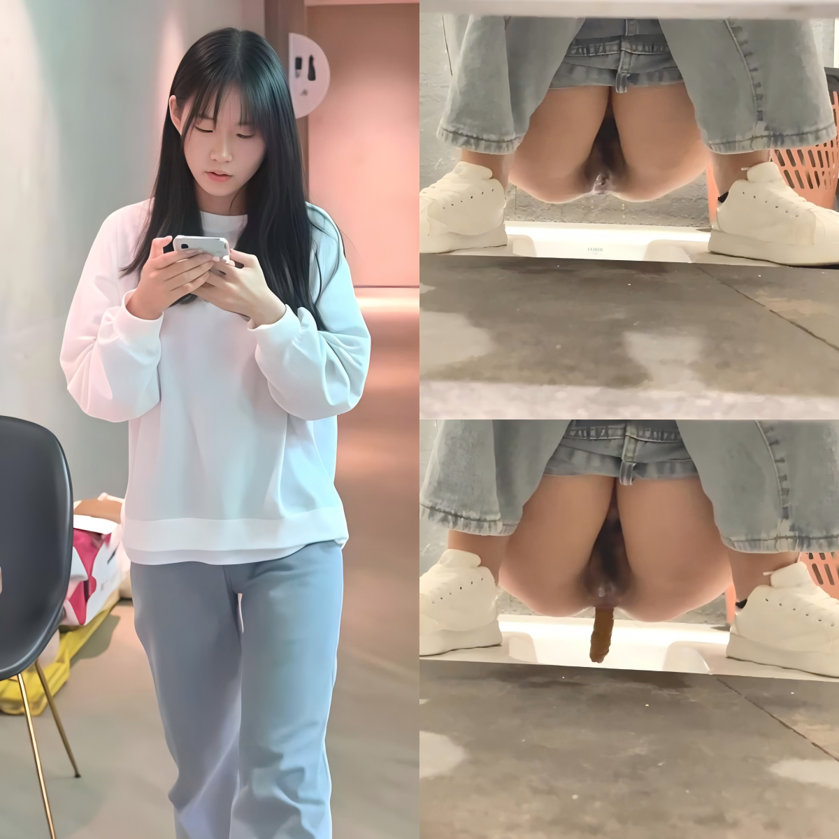 ☀️☀️☀️11月█魔手☛外购█写字楼女厕持拍▶ 拿着手机冲冲而来的文静文员美女妹.png